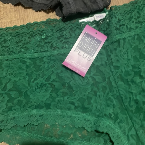 Hanky Panky plus Size 2X lace boy shorts underwear 2 pairs New with tags - Picture 3 of 9